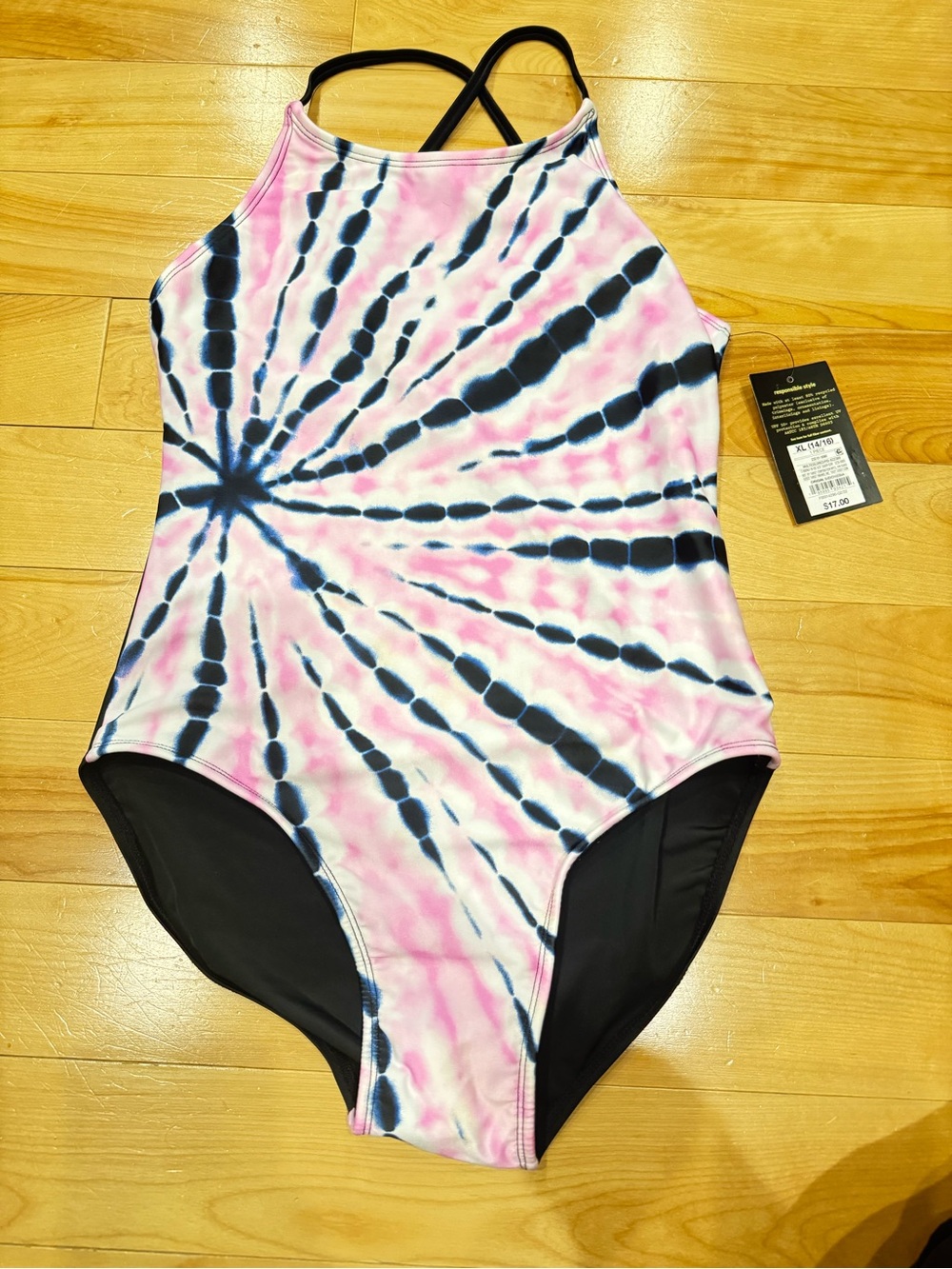 Target Black Hang Tag with Pricing Label